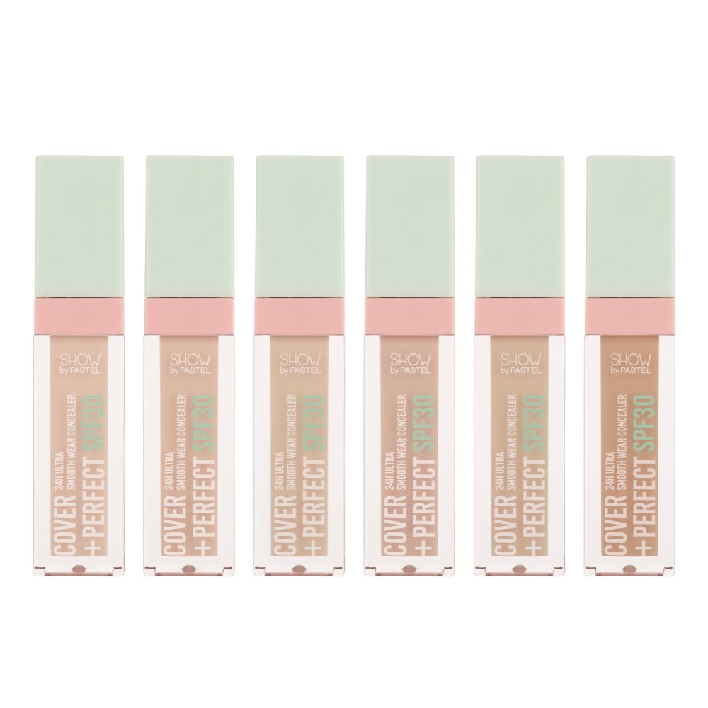 Show By Pastel Cover+Perfect SPF30 24H Ultra Smooth Wear Concealer 306 Caramel