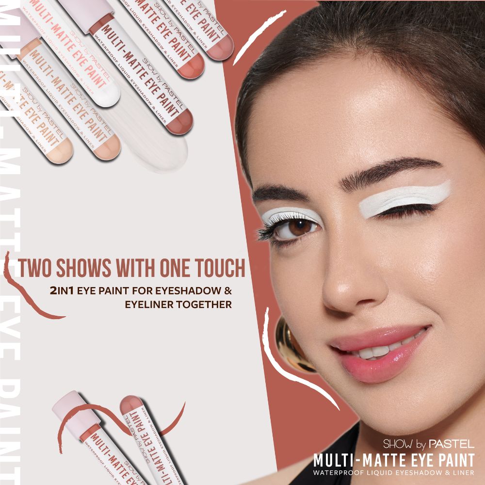 Show By Pastel Multi-Matte Eye Paint Waterproof Eyeshadow & Liner 80 Real One