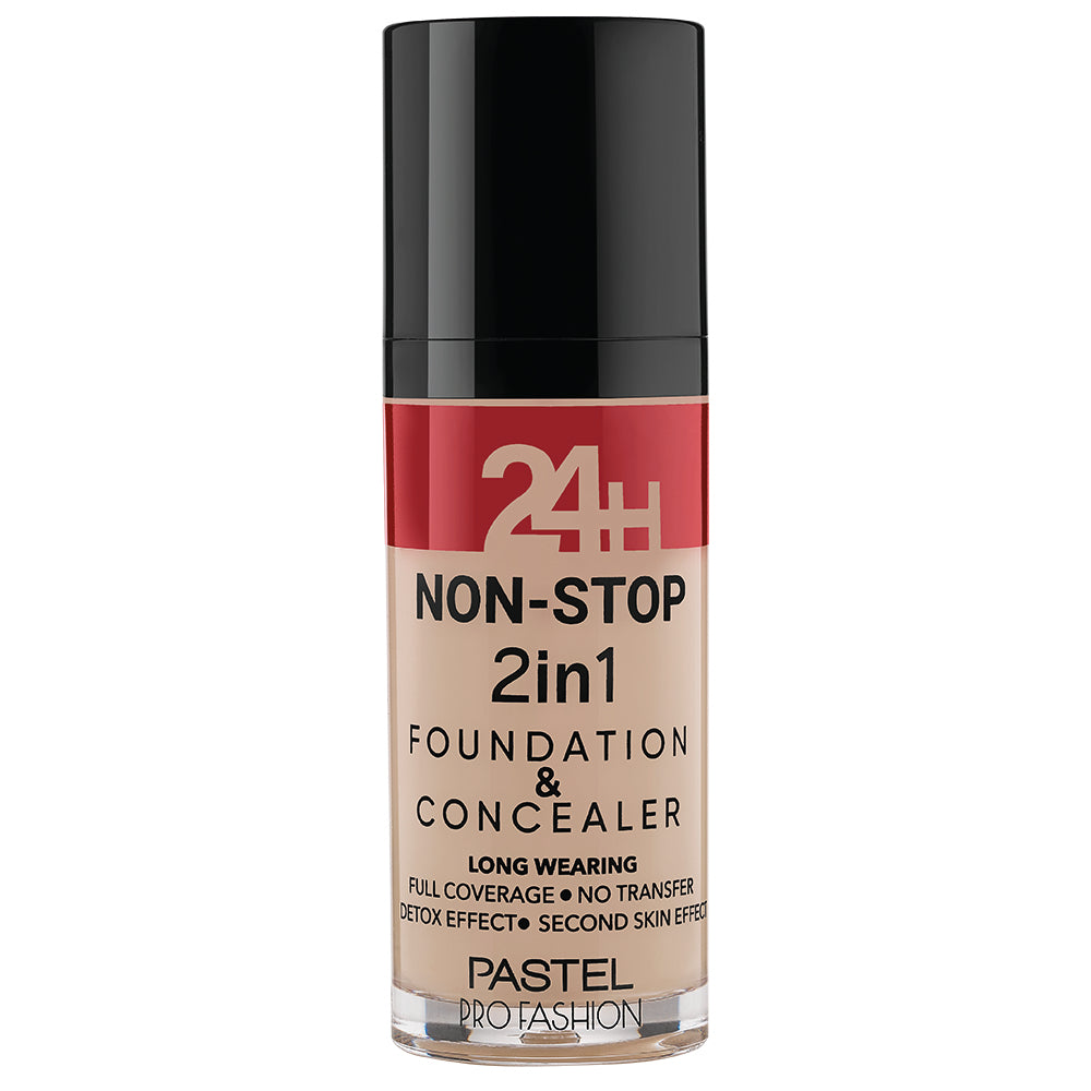 Pastel Profashion 24H Non-Stop 2in1 Foundation & Concealer 605 Sand