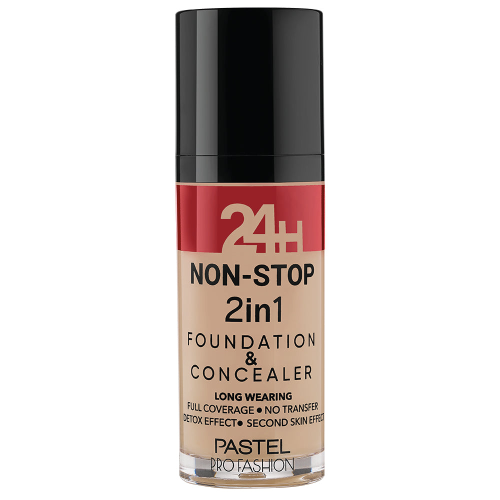 Pastel Profashion 24H Non-Stop 2in1 Foundation & Concealer 606 Warm