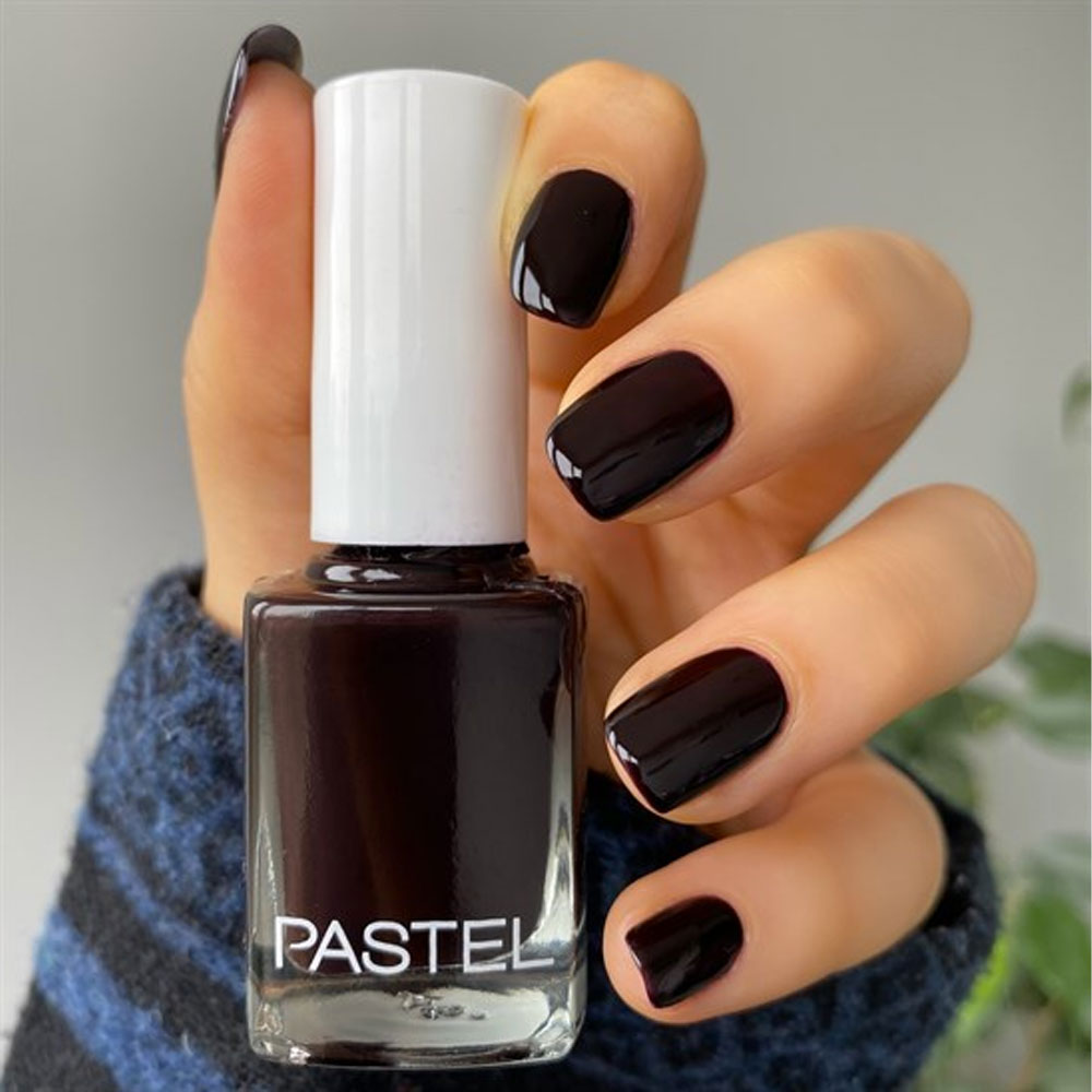 Pastel Nail Polish Dark Purple 44